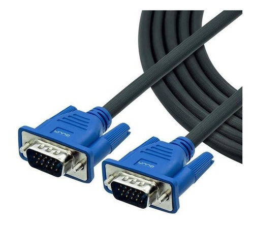 Cable Vga 15 Pines 1.8m Macho-macho Unno Tekno Cb4016bk 