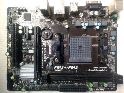 Placa Socket Fm2+ Ga-f2a55m-s1 Gigabyte ------- A10/a8/a6/a4 (Usado)