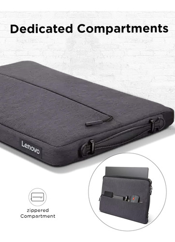 Funda Para Portátil Lenovo Urban De 13 Pulgadas Resistente A