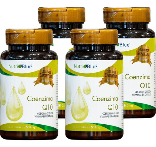 Coenzima Q10 - Nutriblue Original - 60 Cápsulas 4un