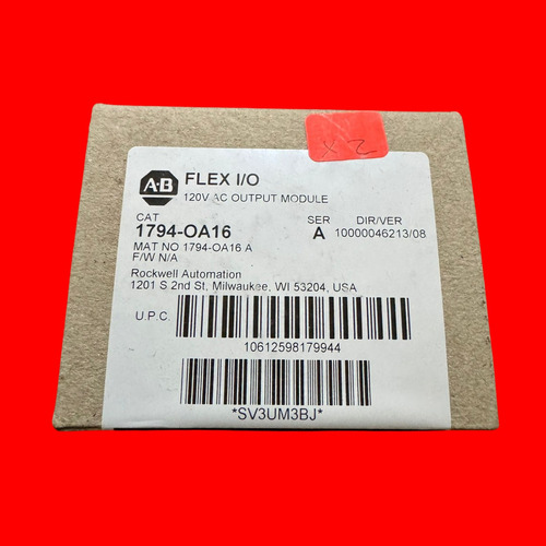 Allen Bradley Modulo De Salidas De 120vac Flex I/o 1794-oa16