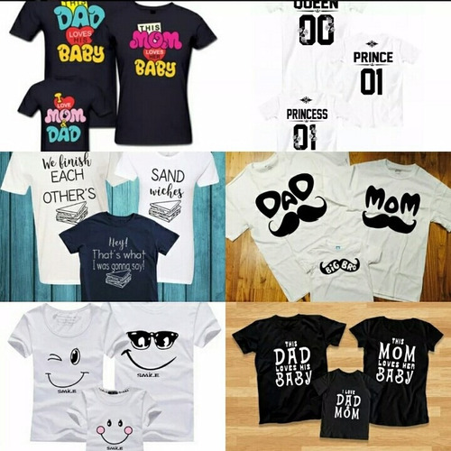 Camisetas Niños Adultos 100% Algodón - Diseños De Navidad