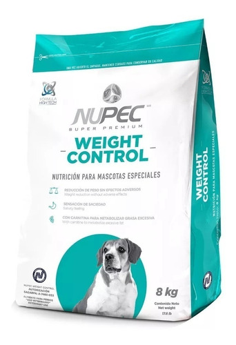 Nupec Weight Control 15kg Original Sellado