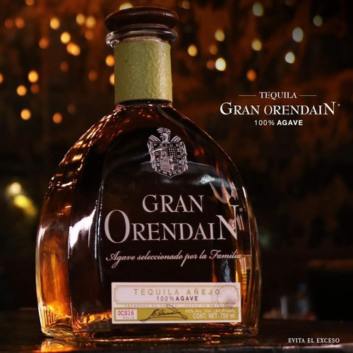 Tequila Gran Orendain Añejo 100% Agave
