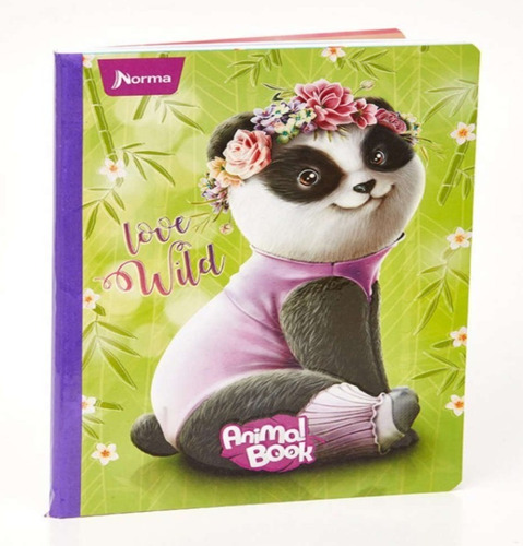 Cuaderno Norma Animal Books Cuad 100 Hojas