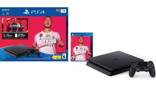 Consola Ps4 Cuh-2215b + Fifa 20 1tb Sony Playstation