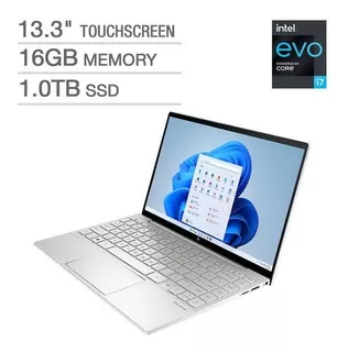 Hp Envy 13,3 I7-1165g7 Ram 16gb Ssd 1tb Touchscreen Laptop