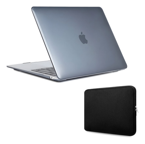 Kit Capa Slim P/ Macbook Air 13 A2337 C/ M1  + Capa Neoprene