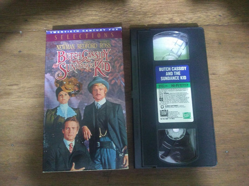 Butch Cassidy And The Sundance Kid Vhs Película 