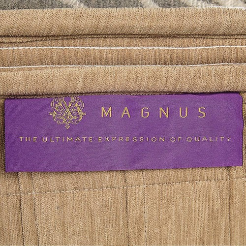 Box Spring Americana Magnus sovereing Individual de 190cmx100cm blanco y cafe