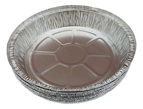 Bandejas De Papel De Aluminio Profundas 1100ml 10 Piezas