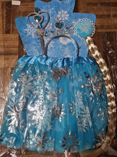 Set Elsa Frozen. Disfraz