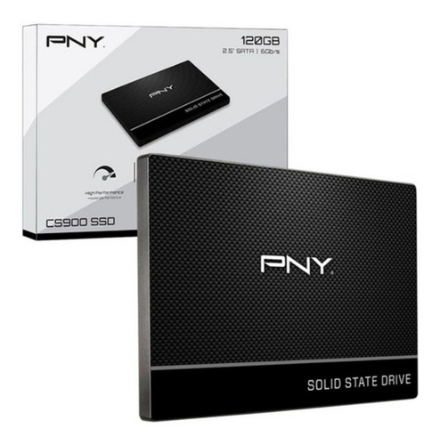 Imagen 3 de 3 de Disco Duro Solido Pny 120gb Cs900 Ssd 2.5 Sata 3