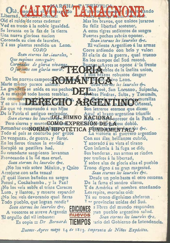 Teoría Romántica Del Derecho Argentino Calvo & Tamagnone 