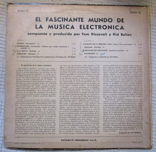 Imagen 2 de 6 de Tom Dissevelt - El Fascinante Mundo De La Música Electrónica