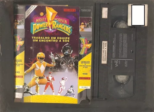 VHS Meus Amigos Tico e Teco - DUBLADO Original - Desenho Infantil Disney -  Com Encarte Interno - Abril Vídeo