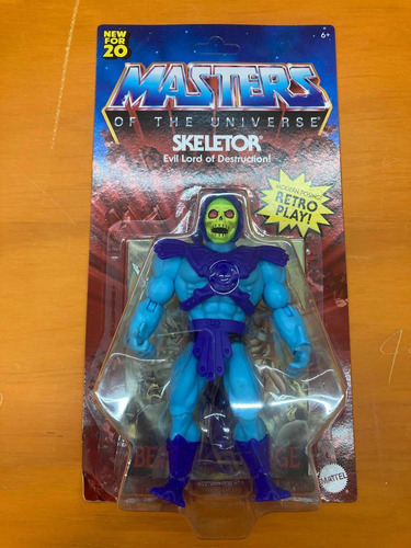 Skeletor Masters Universe Origins Mattel He-man Motu Lyn