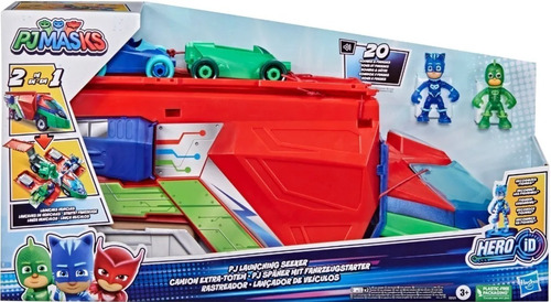 Pj Masks Buscador De Heroes - Camion Rastreador 