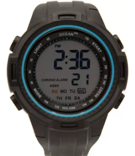 Reloj Ocean Dr. Deportivo Digital Con Cronómetro