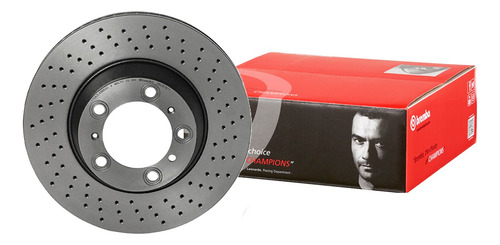 Disco Brembo Porsche 911 3.6 Carrera 2002 A 2004 Tra Pza