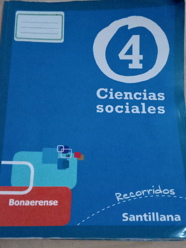 Ciencias Sociales 4 Bonaerense,santillana