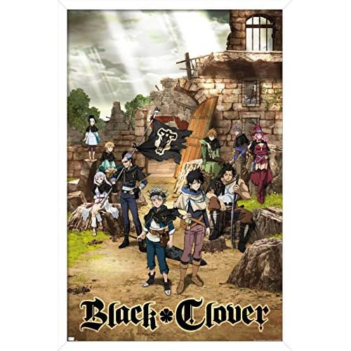 Póster De Pared De Black Clover Group, 22.375  X 34 , ...