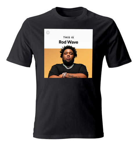 Playera Rod Wave, Camiseta Soul Rap Spotify