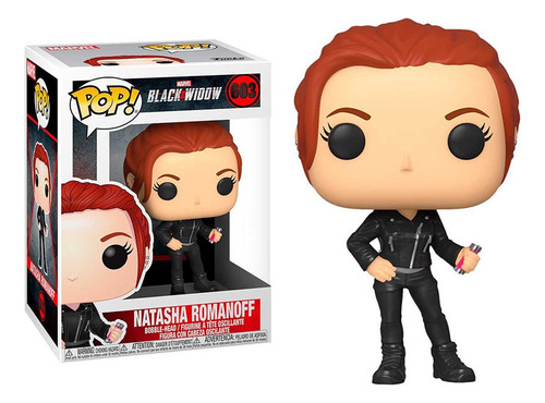 Funko Pop! Black Widow 603 Natasha Romanoff Original Nuevo
