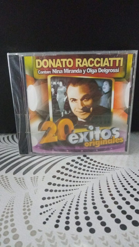 Cd Donato Racciatti 20 Exitos Originales Musicanoba Tech