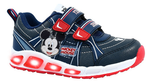 Zapatillas Con Luces Mickey Mouse Footy Niños Disney® 