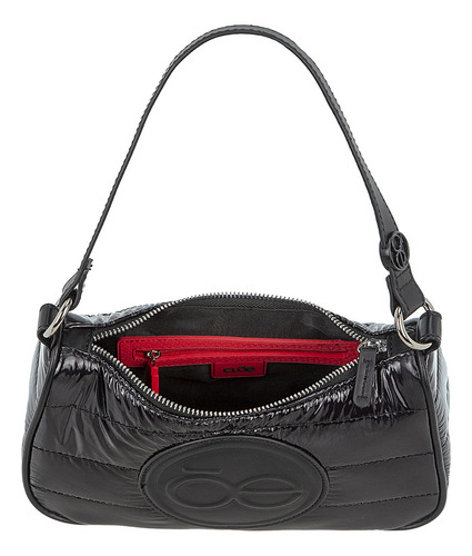 Bolsa Hobo Cloe Badani Mediano Color Negro