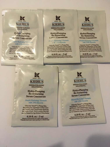 Kiehls Set Miniaturas Hydro Plumping Serum Concentrate