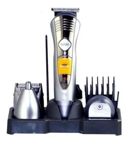 Afeitadora Eléctrica Recargable Kit 7 En 1 Pro Gemei Gm-580