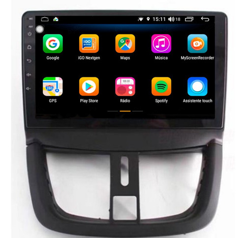 Stereo Multimedia Android Gps Peugeot 207