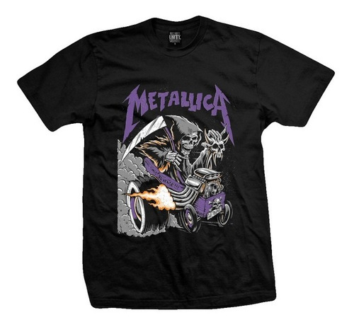 Remera Rock Metallica Sweet Revenge Excelente Calidad