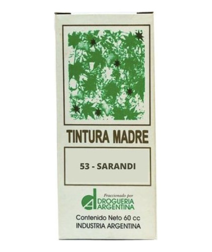 Tintura Madre Sarandi X 60 Cc Drogueria Argentina