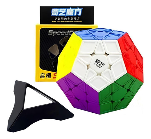 Cubo Rubik 3x3 Qiyi Megaminx Stickerless Speed Cube 