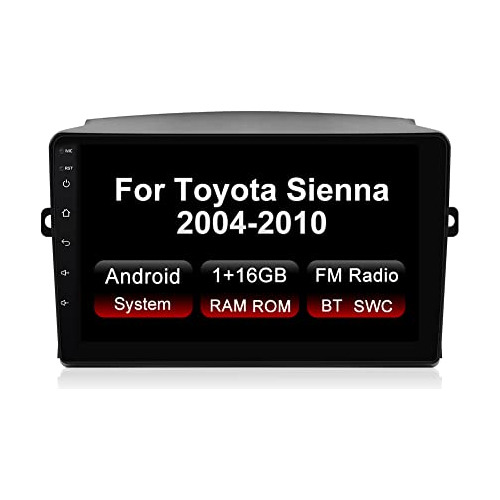 Estéreo De Coche Android 11 De Doble Din Toyota Sienna...