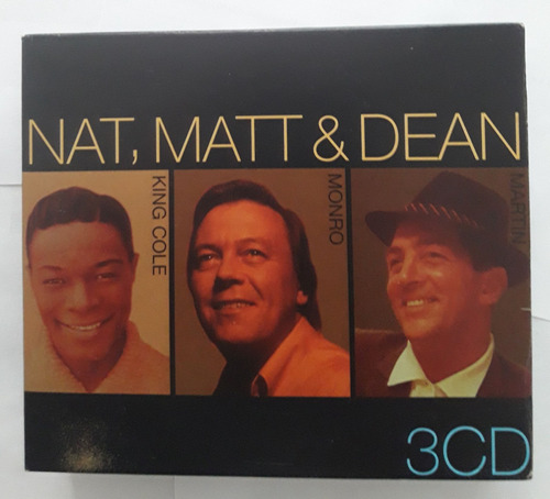 Box 3x Cd (nm/vg+) Nat, Matt & Dean 3cd Ed Eu Emi 1998