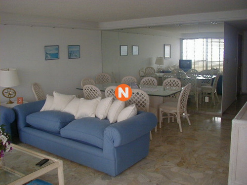 Apartamento En Alquiler, Mansa, Punta Del Este, 3 Dormitorios.- Ref: 3629
