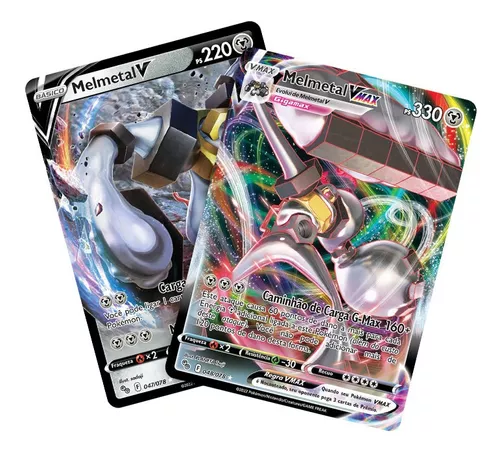 Kit 10 Cartas Pokemon Vmax