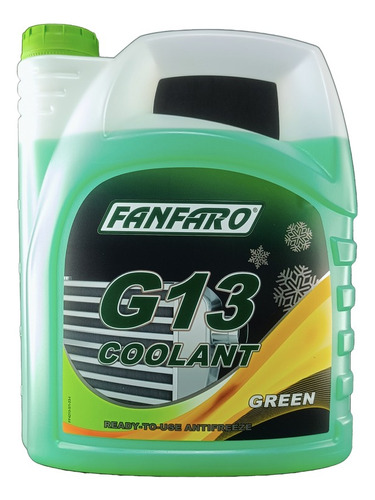 Refrigerante Fanfaro (verde) Coolant G13 Antifreezer 50  ...