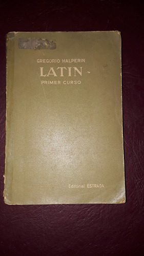 Latin-1° Curso-gregorio Halperin