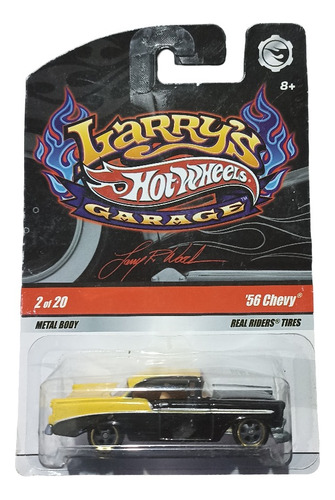 Hot Wheels Larrys Garage 56 Chevy 2008 Leer Descripcion