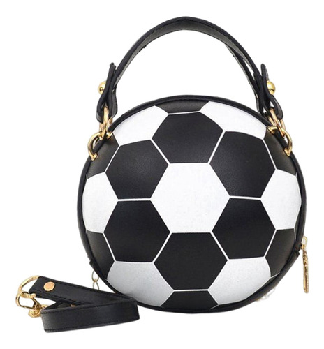 Bolso Cruzado Con Forma De Fútbol, Bolso De Mano, Bolso De