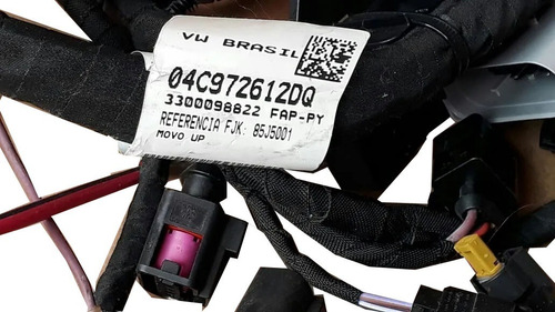 Chicote Plug Modulo Motor Injeção Sensor Vw Up 04c972612dq