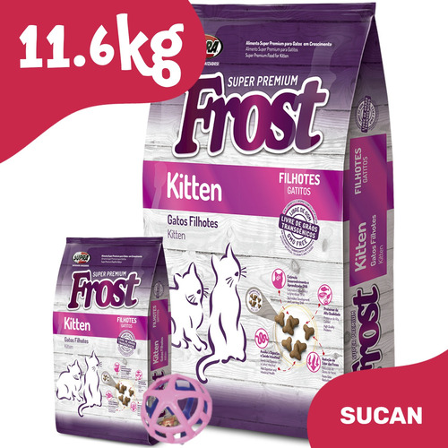 Alimento Gato Frost Kitten (cachorro) 10,1 Kg + Promo!