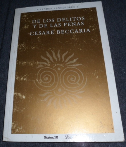 Libro De Los Delitos Y Las Penas - Cesare Beccaria