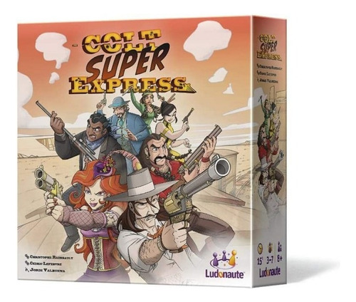 Juego De Mesa Colt Super Express Destreza Para Adultos Niños