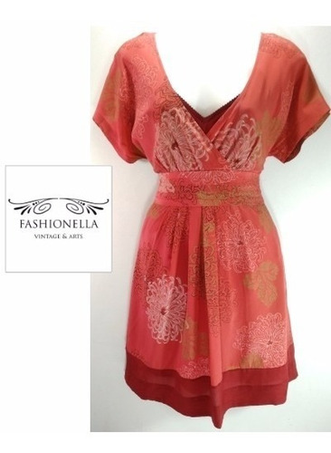 Vestido Seda Moulinette Soeurs - Fashionella - Xs(2) T9y1